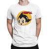 Astro Boy Manga T-Shirt Men  Fun Pure Cotton Tee Shirt O Neck Short Sleeve T Shirt 4XL 5XL Clothes