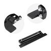 Car License Plate Holder Carbon Frame Mount with 180 Degrees Angle Adjustment for Most Cars Front or Rear Installation