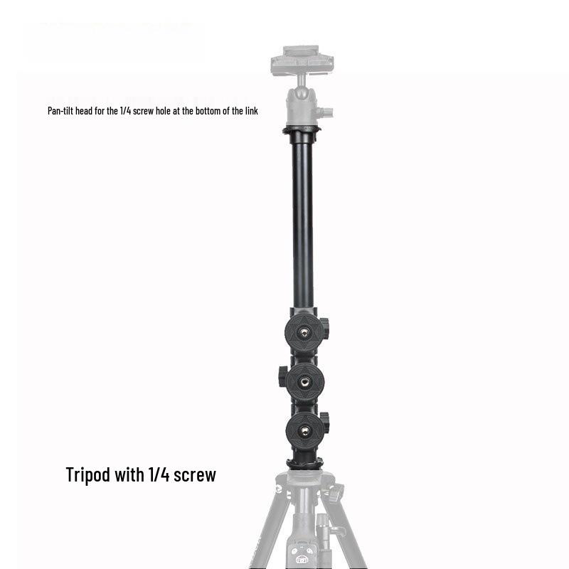 Phone Camera Top-Down Shooting Stand with Tripod Extension for Live Streaming and DSLR/Mirrorless Support