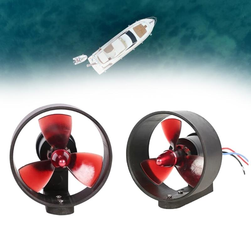 ABS Underwater Thruster 12-24V Brushless Electric Motor For Remote Control Ship And Boat Models