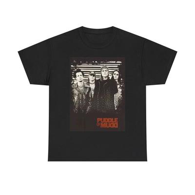 Puddle Of Mudd T Shirt Vintage Rock Poster Heavy Cotton