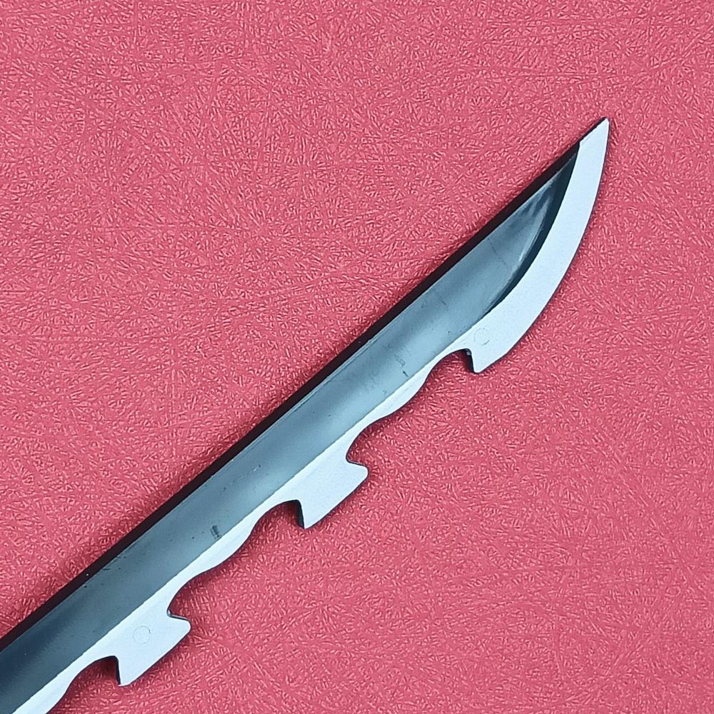 17inch Hashibira Inosuke Katana Demon Slayer Sword Anime Cosplay Prop Ninja Knife Real Size Japanese Katana Samurai Sabre Toy