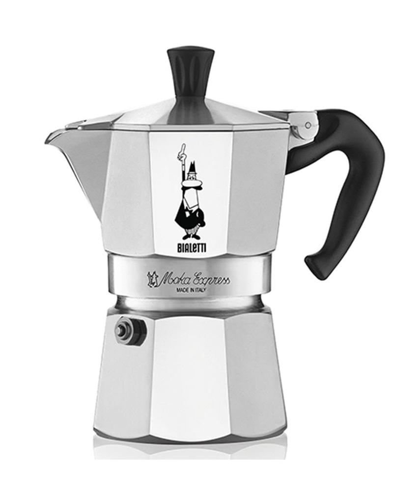 Bialetti Moka Express žehlička na sporák na 6 šálků stříbrná ME6