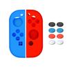XDcase 1 Pair Shell Cover For Nintendo Switch / Switch OLED Joy-Con Soft Silicone Protective Case & Joystick Caps Set