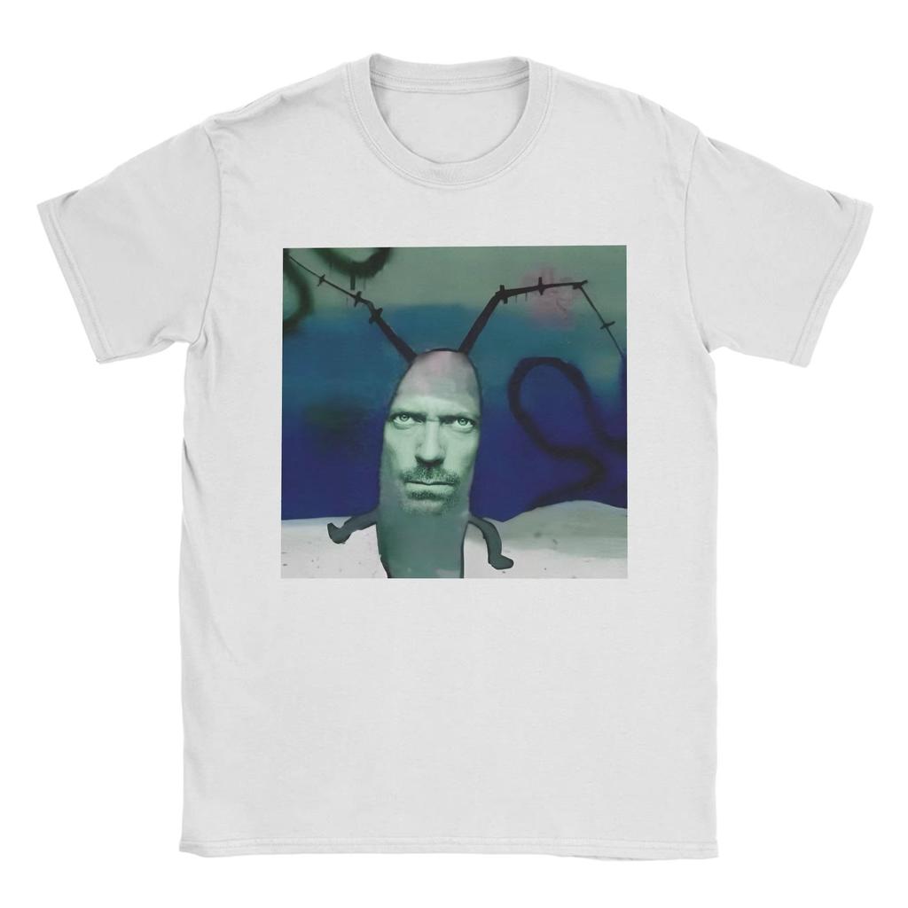 Funny Dr Gregory House Humorous 2000s T-Shirts for Men Crew Neck 100% Cotton T Shirts Short Sleeve Tees Printed Tops