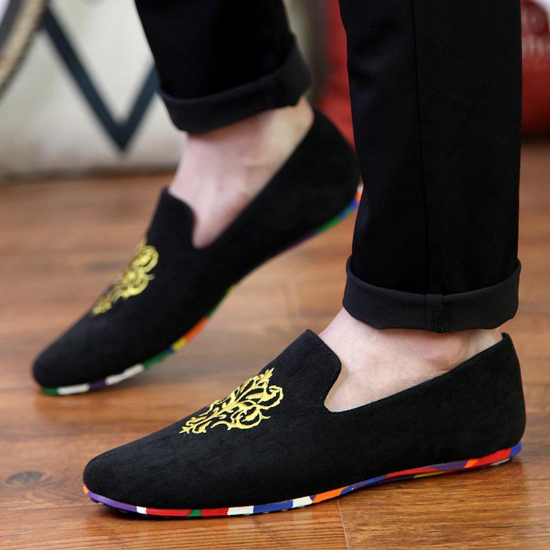 Moda Casual completo mocasines hombre zapatos slip cómodo ante plano  comprar a buen precio — entrega gratuita, reseñas reales con fotos — Joom