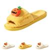 Dames Halloween Pompoen Katoen Pluche Pantoffels voor Binnenwarmte en Gezellige HuisKleding
