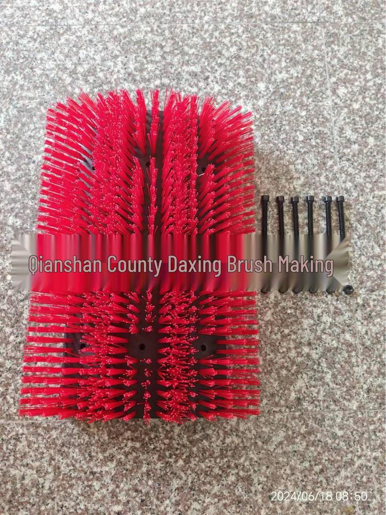 Bardzo Duża Składana Szczotka do Ciała Krowy – Trójsekcyjna Rolka do Masażu i Drapania do Czyszczenia Zwierząt Gospodarskich