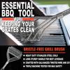 Akcesoria do grilla Grill Szczotka do grilla Drut ze stali nierdzewnej Włosie Szczotki do czyszczenia Nieprzywierające plamy Tłuszcz Narzędzia do grillowania w kuchni