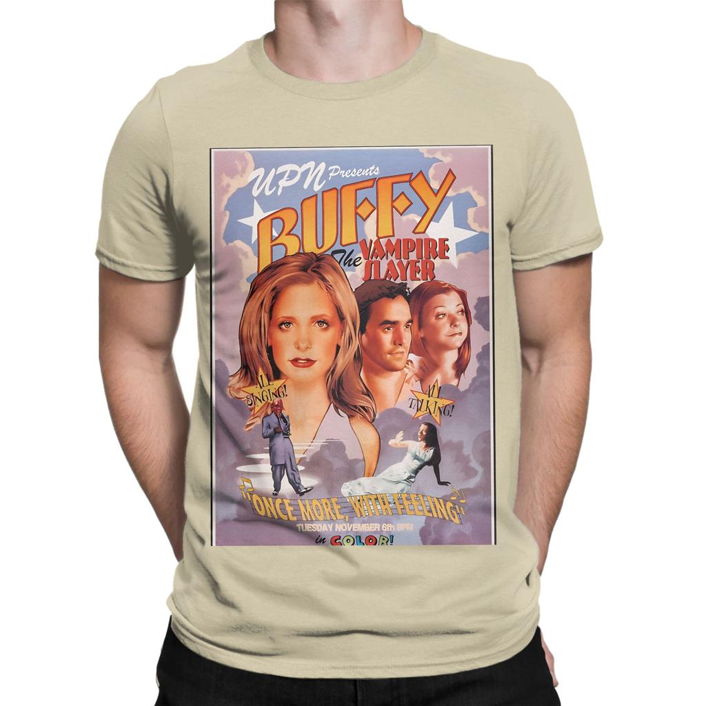 bBuffy The Vampire Slayer Band Once More With Feeling Funny 100 Cotton TShirt Buffy The Vampire Slayer Band Tops Tees For Unisex