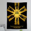 TThunderbolts 2025 Film Anime Wandteppich Wandbehang Dekoration Haushalt Wandbehang Heimdekoration