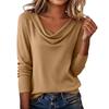 2026 Women's European-American Autumn/Winter Fashion: Elegant Solid Color Western Jacket T-shirt