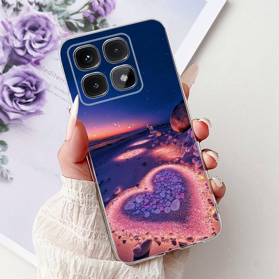 For Xiaomi Mi 14T Pro Case Cute Cat Fashion Painted Cover Soft Silicone Phone Case For Xiaomi 14T Pro Mi14T 5G Back Cover Bumper