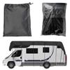 RV Roof Cover High-density 210D Black Oxford Cloth 1000PA High-molecular Coat Waterproof Sunproof Tear-Resistant Car Accessories