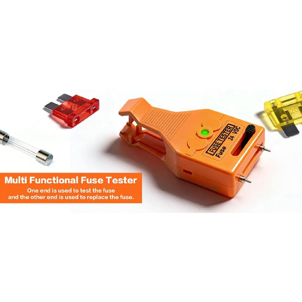 Fuse Tester Automotive Tester Blade Puller Multi-Functional Car Checker Puller Removal Tool Blade Auto Checker Universal Fuse Holders1