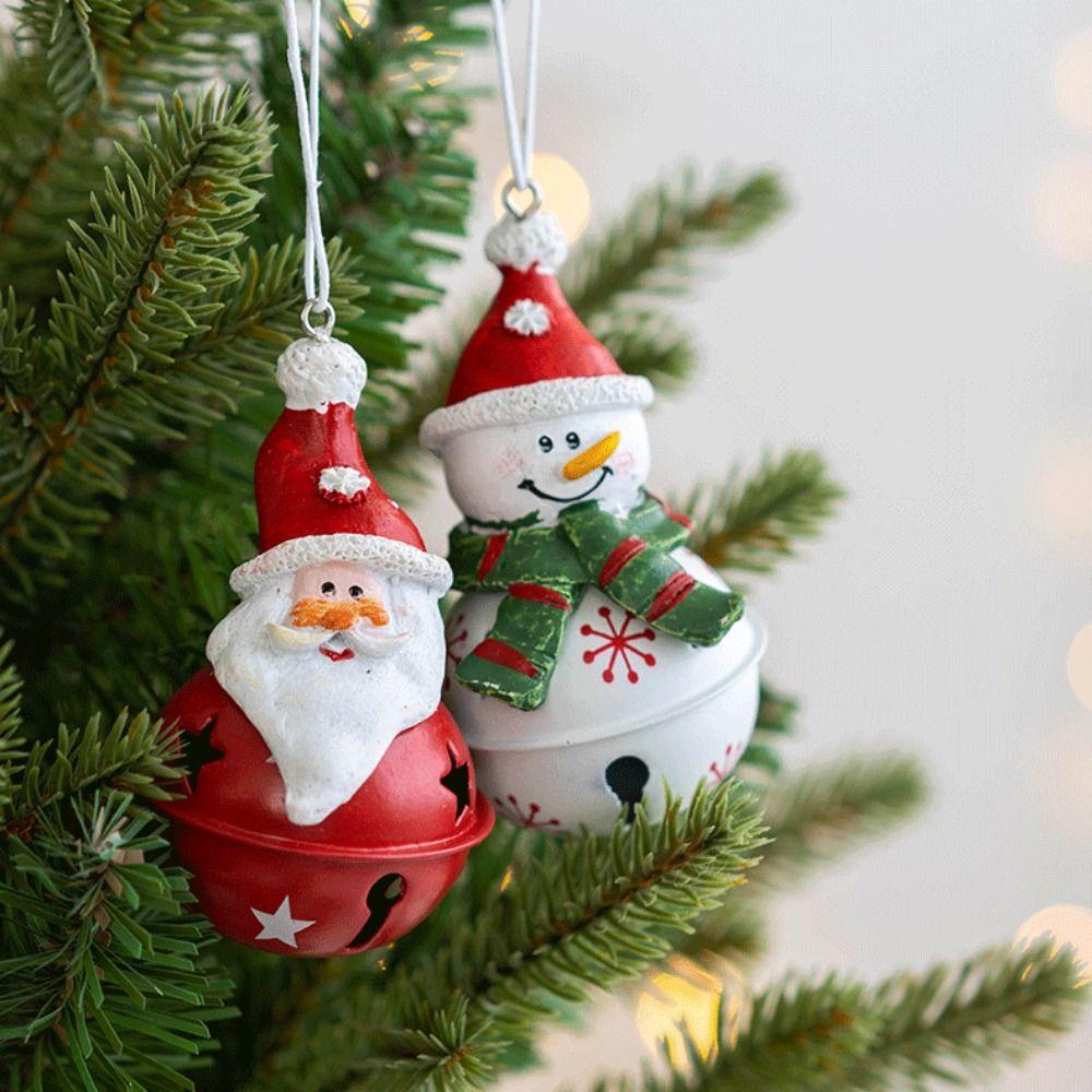 Santa Claus/Snowman/Elk Snowman Christmas Tree Pendant Cute Xmas Tree Pendant  New Year