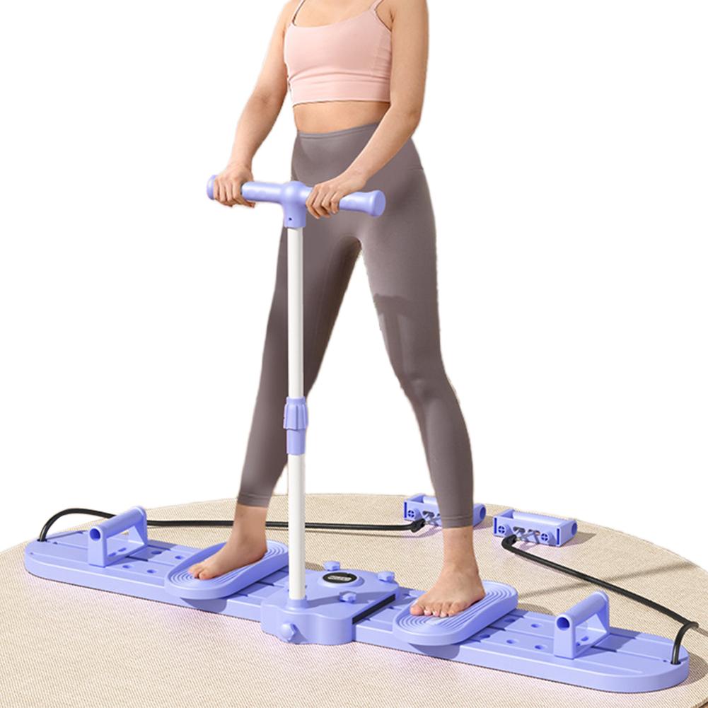 Fitness Ski Machine Foldable Ski Trainer Multi-Function Pelvic Floor Muscle Exercise Equipment for Women Postpartum Recovery