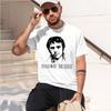 Vladimir Vysotsky 2026 fashion heavyweight hot selling retro printed pattern fun round neck T-shirt for daily comfort