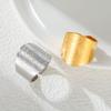 Dawapara Four Qul and Ayatul Kursi Adjustable Ring Quran Prayer Islamic Muslim Protection Amulet Stainless Steel Jewelry