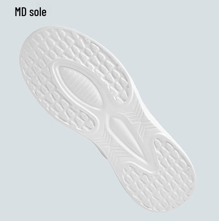 Stylish Men's Lightweight Flyknit Running Shoes with 8CM Hidden Lift, Large Sizes Available