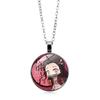 Animation Peripherie Demon Slayer: Kimetsu No Yaiba Studentenpaar Geschenk Retro Schmuck Anhänger Halskette