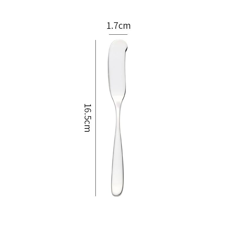 

Нож для масла из нержавеющей стали, нож для сыра, десерта, джема, столовый нож, намазыватели, столовые приборы для завтрака, инструмент, посуда, кухонные принадлежности серебряный