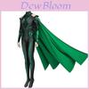 Thor3 Ragnarok Hela Body e Mantello per Adulti e Bambini Costume di Halloween Perfetto per il Gioco di Ruolo e le Esibizioni Teatrali