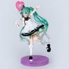 New 18CM Anime Hatsune Miku Birthday Party Styling Figure Anime Peripheral Collectible Models Decoration