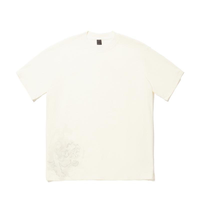 Li Ning Kung Fu Series Simple Versatile Comfortable Casual Fashion Sports Short Sleeve T-Shirt Men Tops AHSV497-1