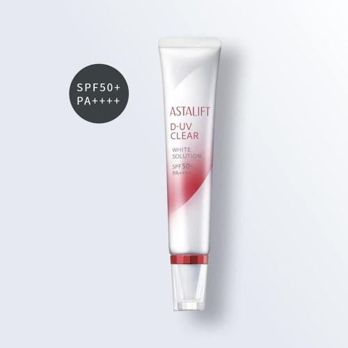 ASTALIFT [official Store Only] D-uv Clear White Solution  30g Spf50+pa++++  Uv Serum and Makeup Base  Additional Bonus Included  Tone Up  Makeup Effe