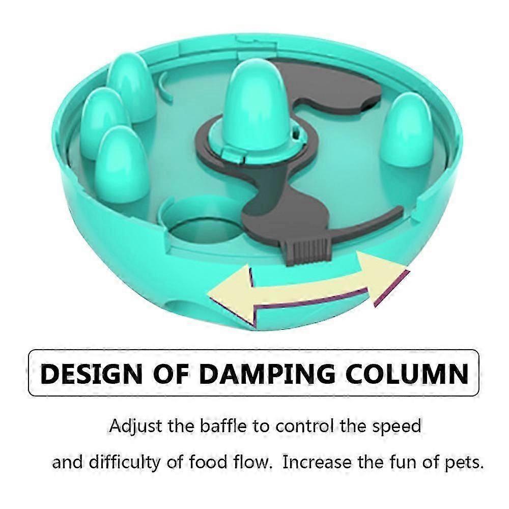 2025 Latest Model Adjustable snacks cat food container fun tumbler pet slow food