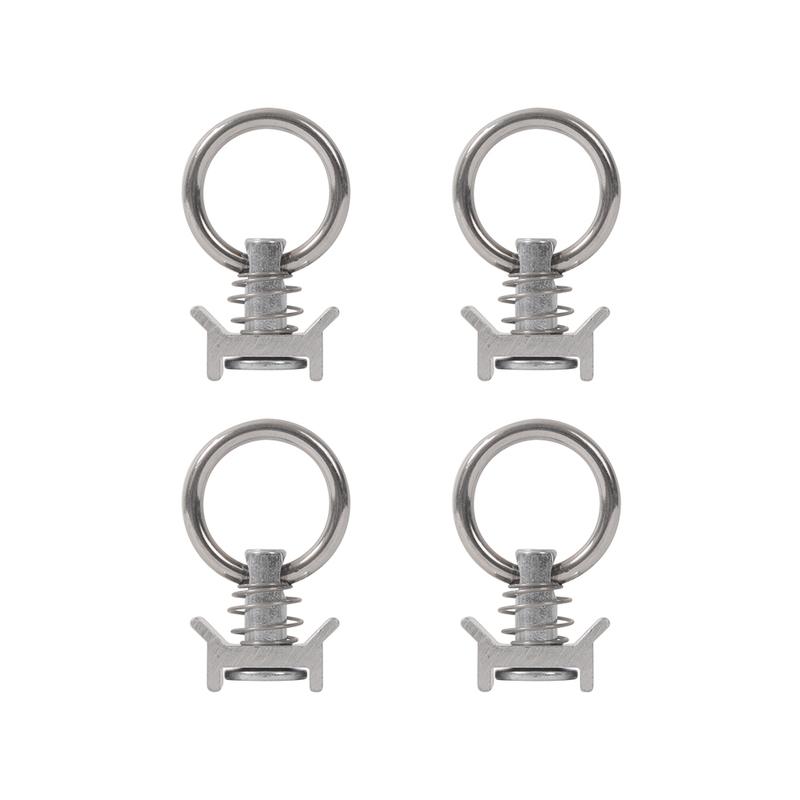 Universal Anchor Track Tie Down Anchor Point Tracking Motorcycle Bikes Trailer Ring Bolts