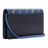 Coach Anna 20 Monogram Print Leather Flap Shoulder Bag Women bags Blue C4208-IMDEN