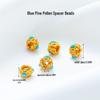 Vintage Brass Filigree Pearl Spacer Beads for Handmade DIY Bracelets