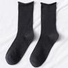 Colorful Women's Mid-Calf Candy Color Cotton Socks - Versatile for Spring and Autumn, Sporty and Over-the-Knee.