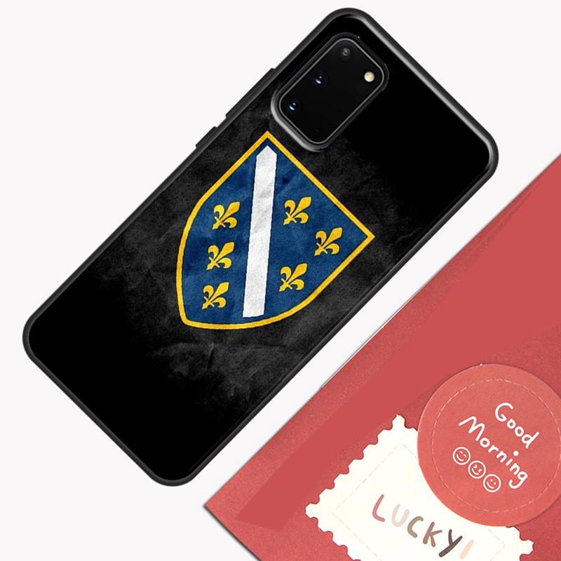 

Bosnia Flag Case For Samsung Galaxy S22 S21 S23 Ultra Note 20 S8 S9 S10 Note 10 Plus S20 FE Back Cover Galaxy S21