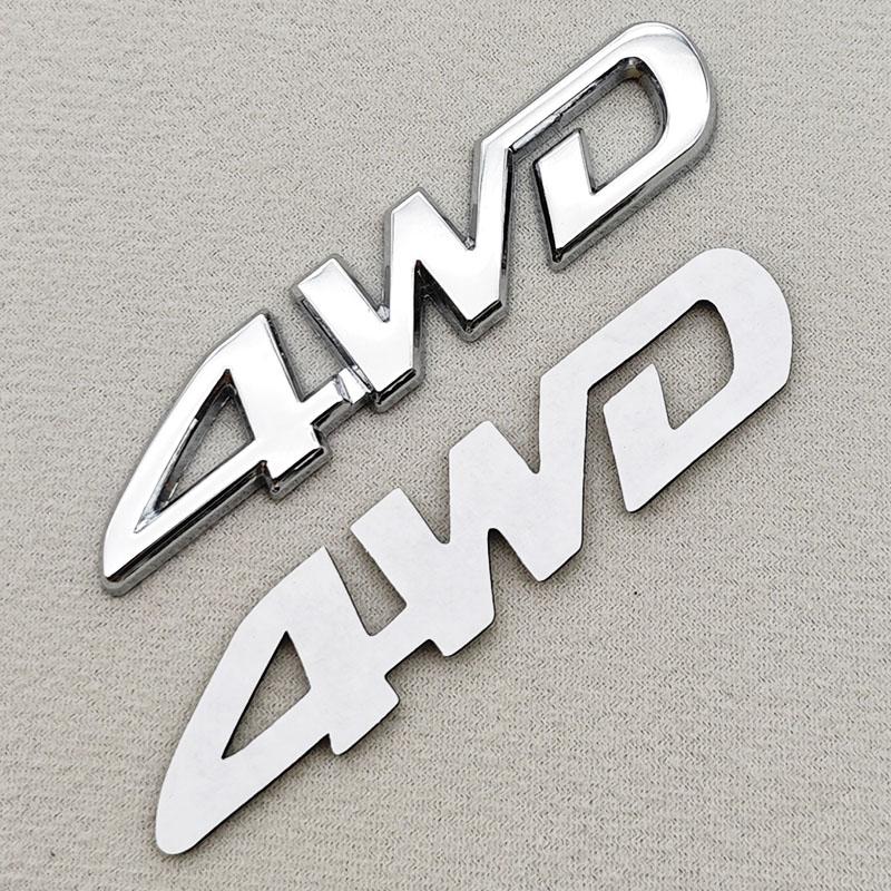 3D Metall Auto Aufkleber Logo 4WD V6 V8 LIMITED Kotflügel Seitenemblem Heckklappen Emblem Für Toyota LC150 LC200 4Runner Tundra Zubehör
