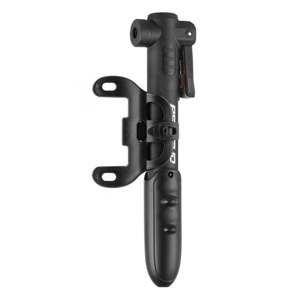 BENGGUO BG-1688 100 PSI Air Pump Compatible with Presta/Schrader Dual Valve Portable Bike Pump with Bracket