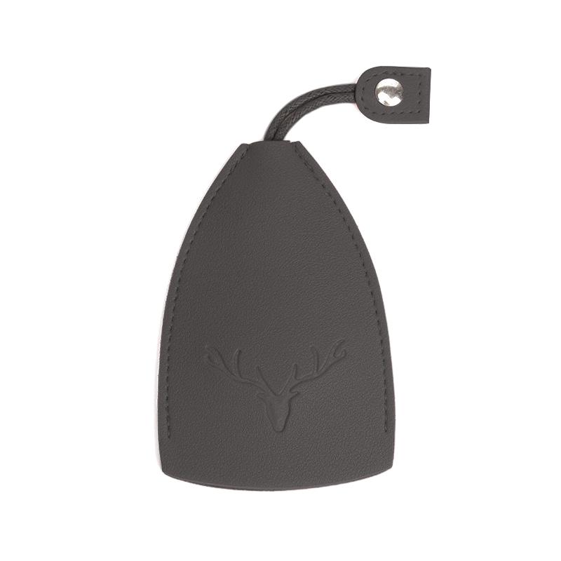 

Deer Key Case Unisex Pull Type Key Bag PU Leather Key Wallets Housekeepers New Keychain Pouch Car Key Holder Case чорний