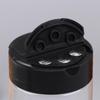 5/6 Pcs Durable Plastic Seasoning Jar, Portable Salt Cellar, Empty Pepper Shaker, Double Flip-Top Transparent Seasoning Jar