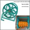 High-Pressure Gasoline Sprayer Hose Reel with Hand-Crank Storage Winding Rack