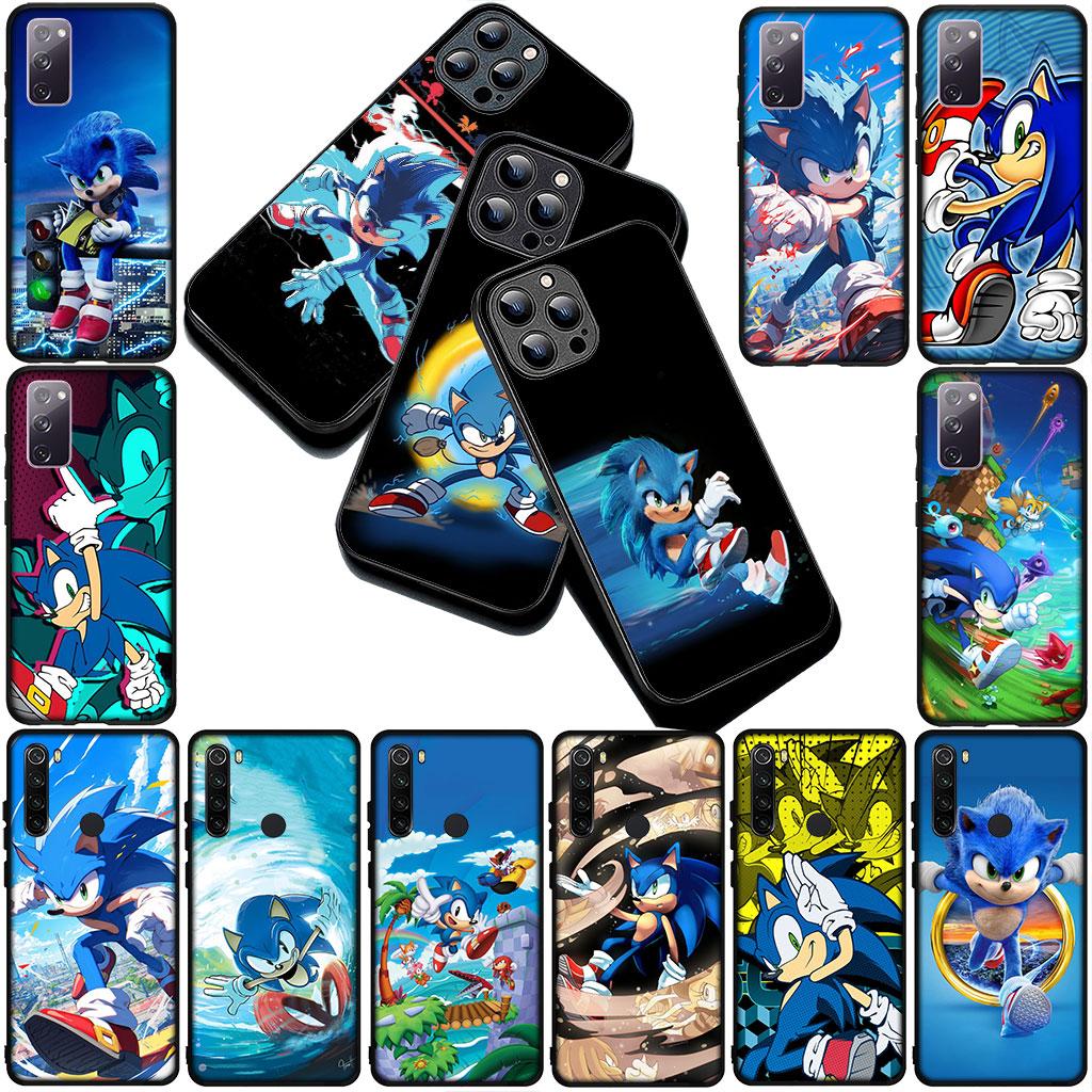 Phone Cover for Motorola Moto G22 G23 G32 G53 G60 G72 G64 G20 G8 G9 Plus Power E13 E20 E32 Soft Case Hedgehog S-Sonics-Poster