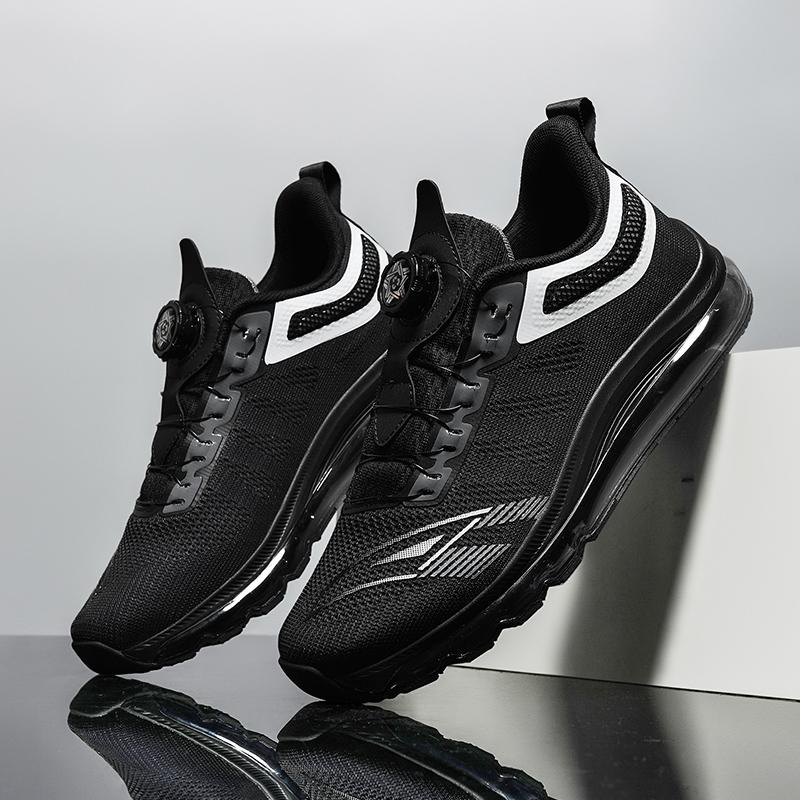 

Men s Summer Breathable Sports and Leisure Running Shoes Youth Swivel Buckle Slip-On Trendy Shoes 48