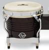 LP Matador Wood Dark Chrome M201 Bongos, Brown,