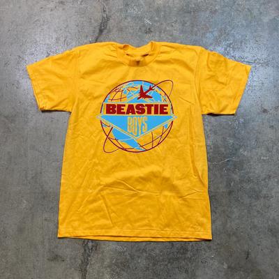 Coleção Rara Beastie Boys Banda Tour Presente Para Fã Camiseta Tamanho Real Camiseta Unissex