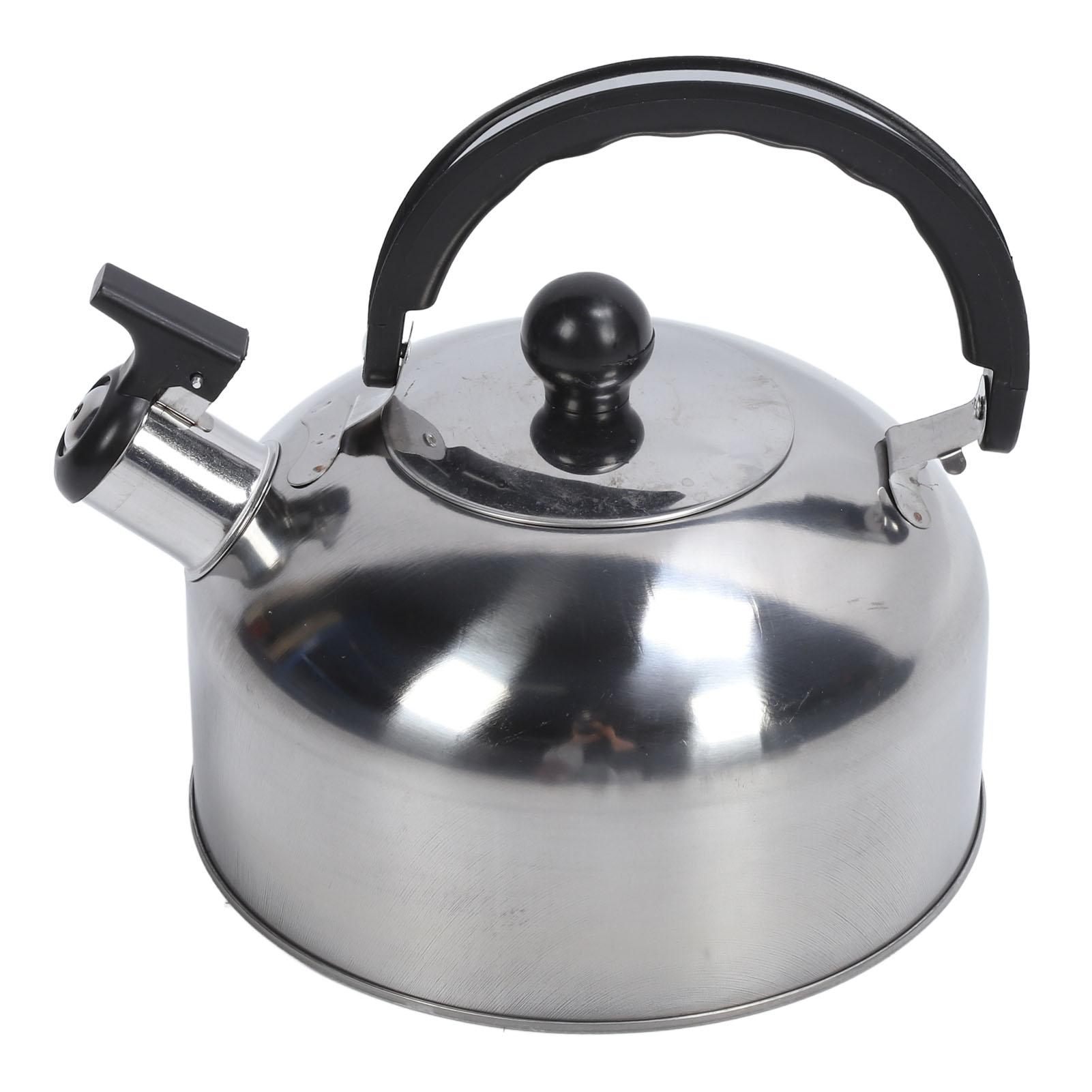 

Набор кухонной посуды из нержавеющей стали, набор кастрюль и сковород, включает сотейник, кастрюлю, сковороду с антипригарным покрытием, чайник, пластик L