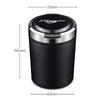Adesivo per Auto Portacenere per Auto da Tazza Con Coperchio Con Luce LED Per Mustang Ford Shelby Edge Ecosport Kuga mach e TAURUS Styli Auto