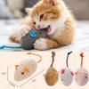 Cat Mice Toys 12 Pieces Catnip Interactive Biting Doll Plush Cat Toys Mice for Teeth Cleaning Kitten Hunting Behavior Indoor