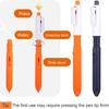 Pen That Sprays Water, Water Spary Kids Toy Pen, 2 in 1 Funny Prank Retractable Pens for Pranks and Tricks, Writing and Spraying