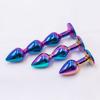 1Pcs Aluminum Alloy Anal Plug Gem Base Butt Plug Anal Massage Dilatancy Toys Adult Masturbation Sexual Wellness G-Point Massage